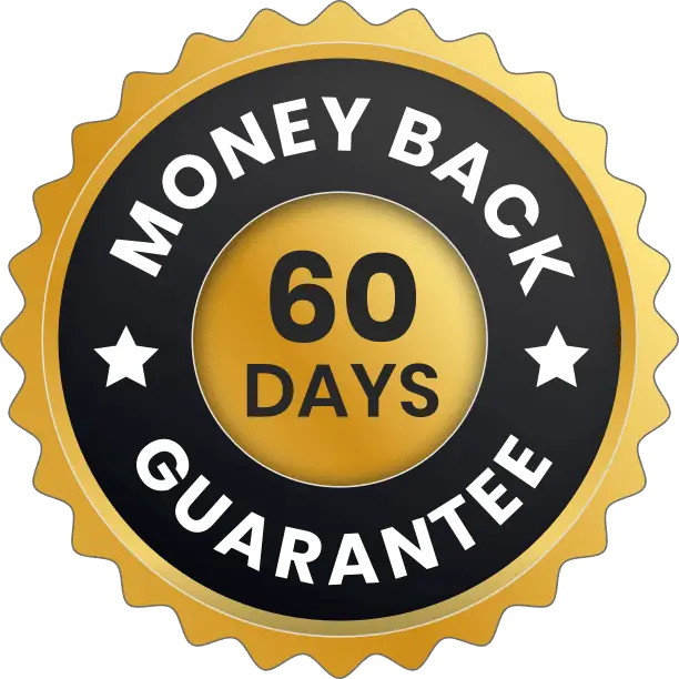 60 days Money Back Guarantee PrimeBiome